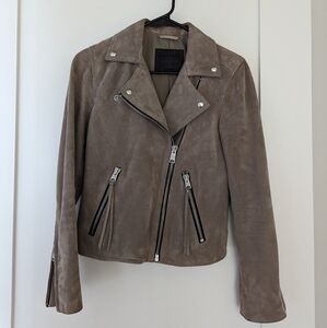 All Saints Suede Jacket